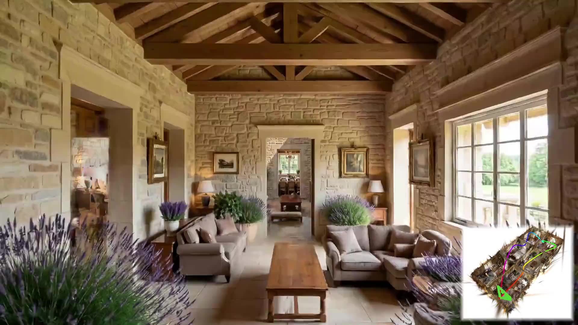 French country estate scene thumbnail