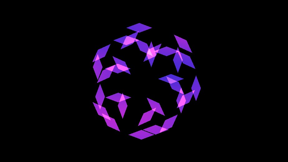 Mirror fragments Shadertoy thumbnail